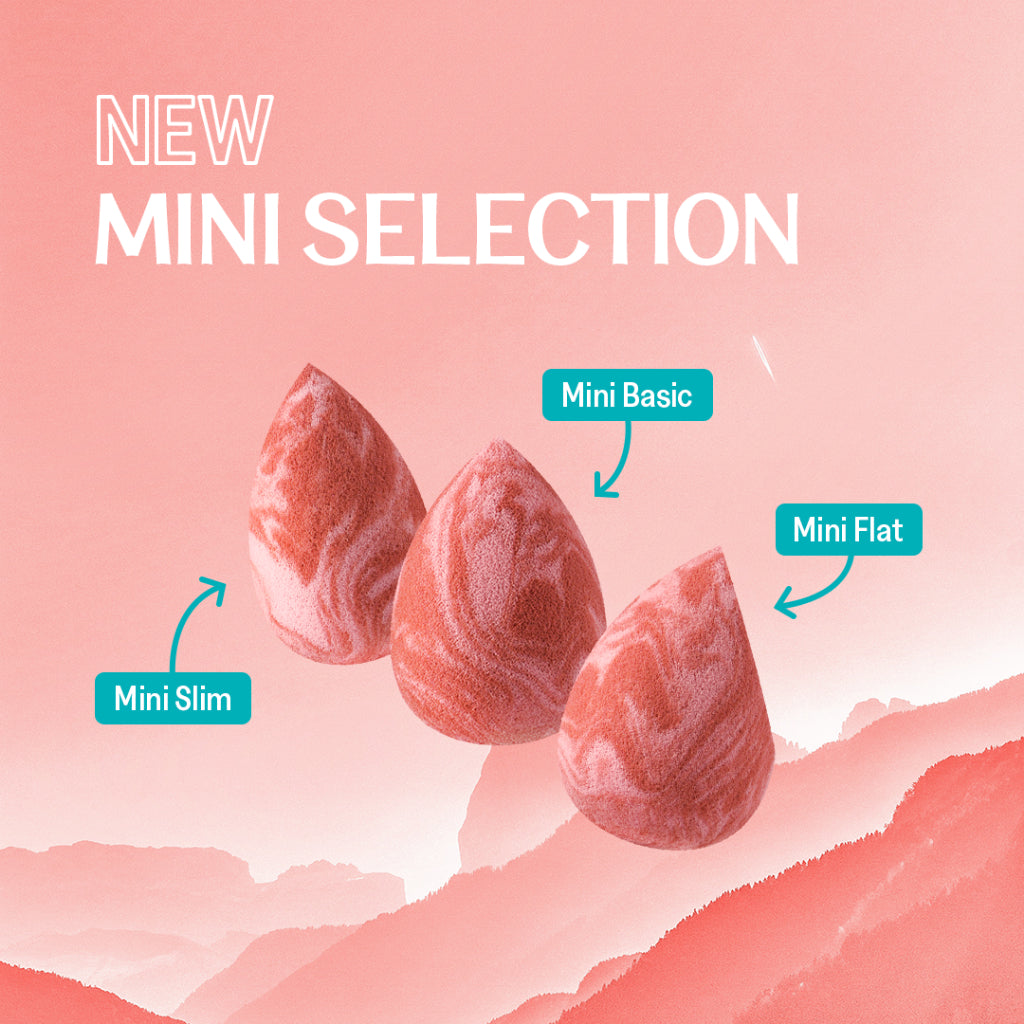 Haquhara Pebble Terracotta Makeup Sponge / Spons Makeup / Beauty Blender / Professional Grade Multi Shape