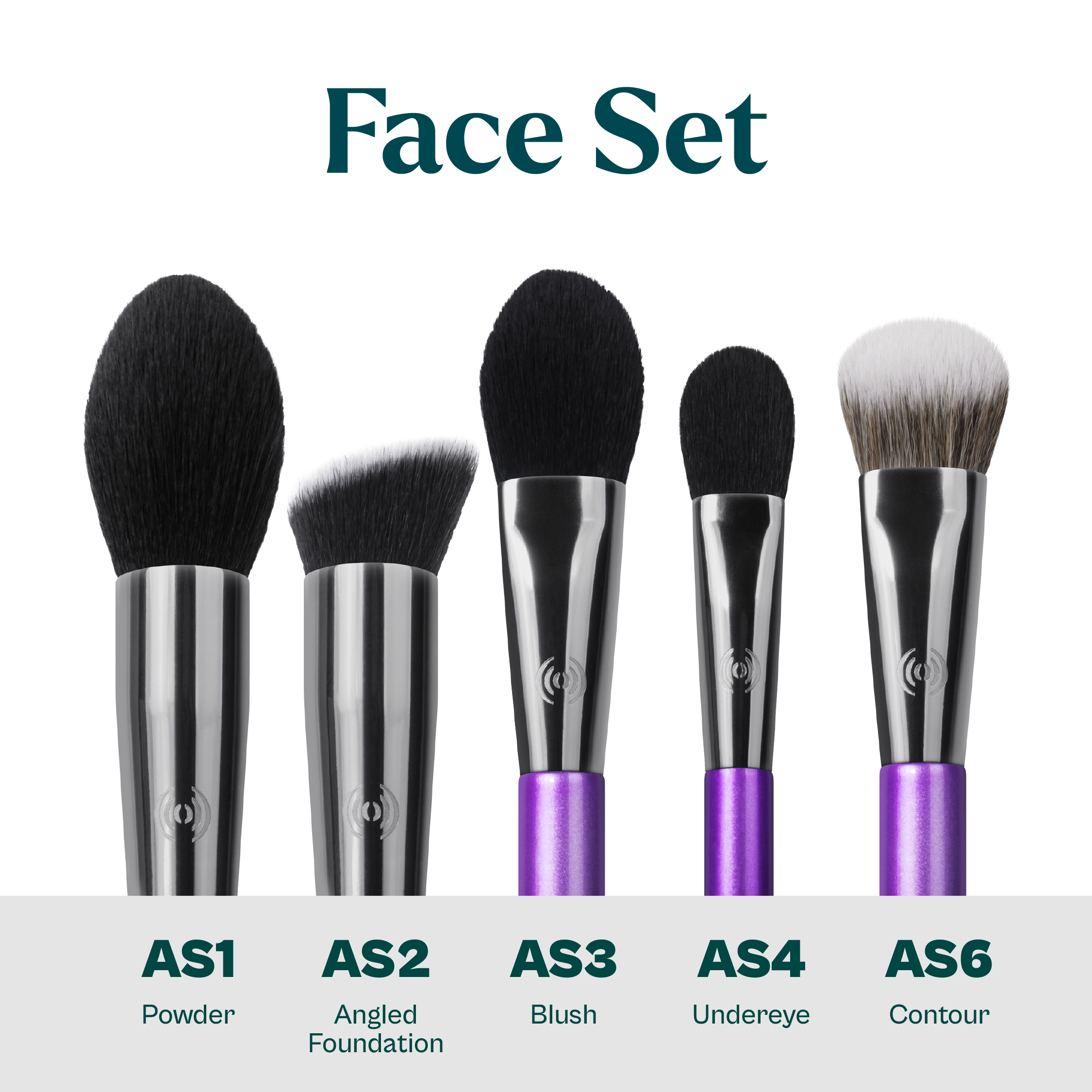 Haquhara Amala Brush / Kuas Makeup Face Eye Lip Brow