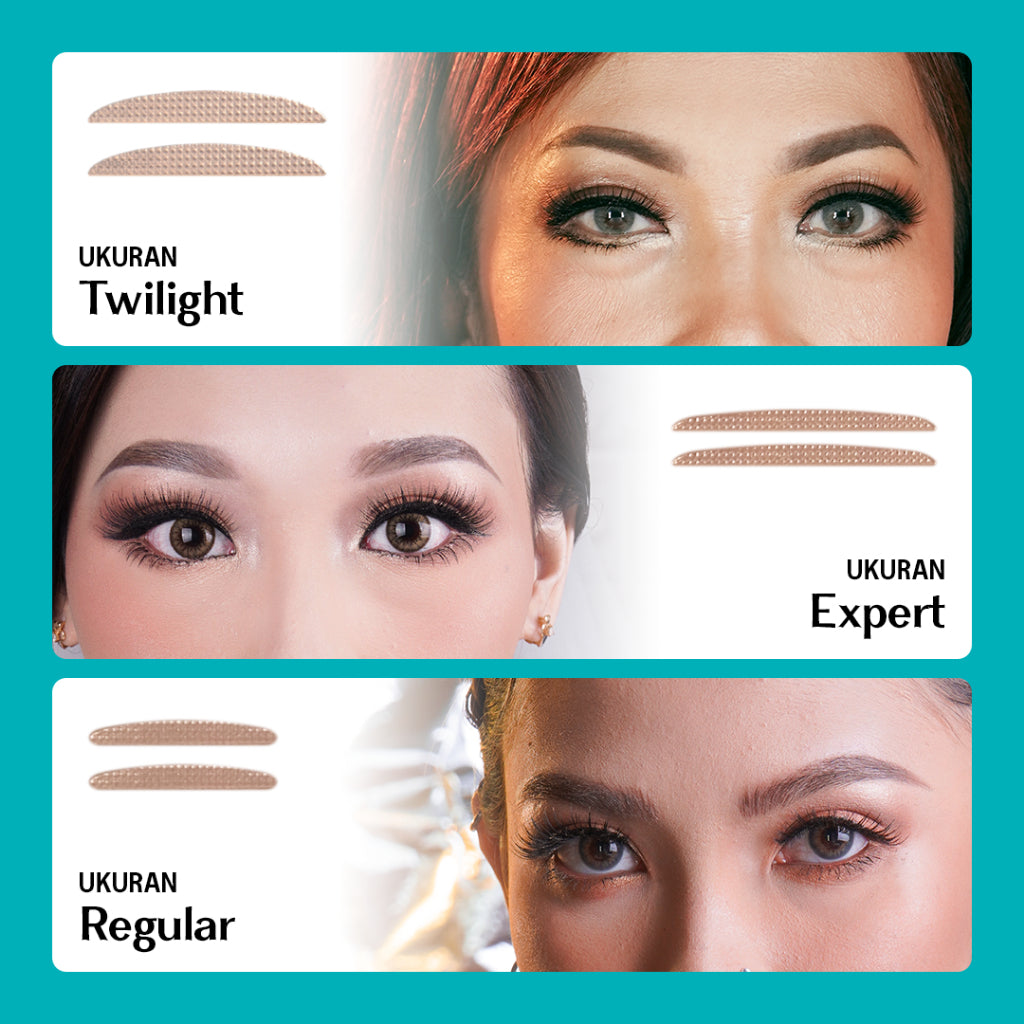 Bundling ALL SIZE Eyelid Lock Baby Pack (Ultra, Twilight, Regular Slim, Expert Slim) Baby Pack Skot Mata 3M Eyelid Tape Transparan Berpori
