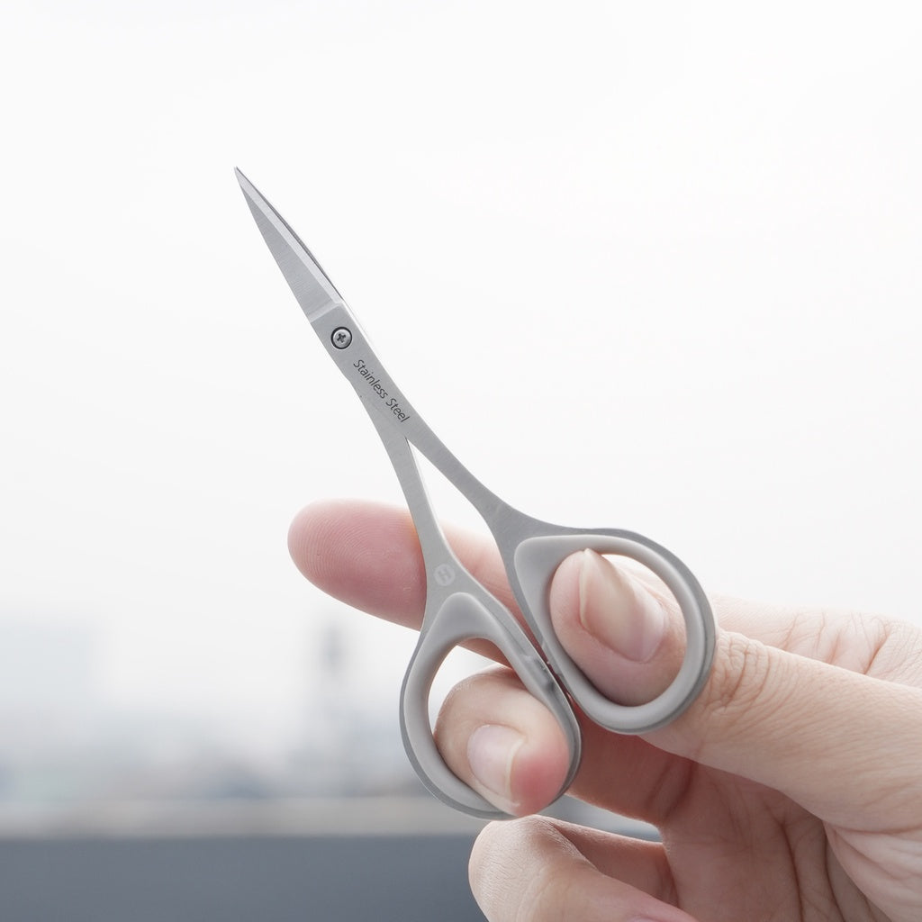 Haquhara Curved Mini Scissor / Gunting Lengkung Makeup / Gunting Bulu Mata Palsu