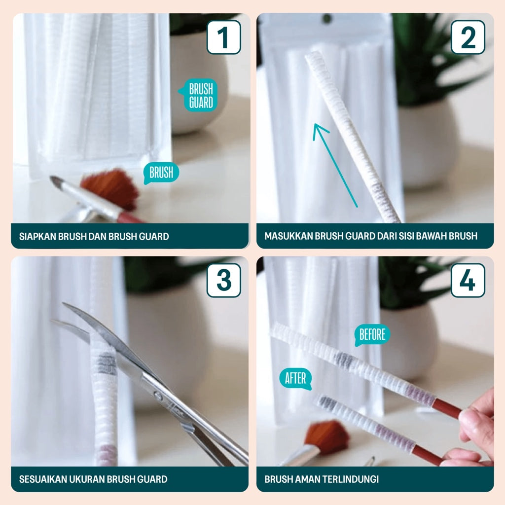 Haquhara Brush Guard / Pelindung Kuas Cover Brush Jaring