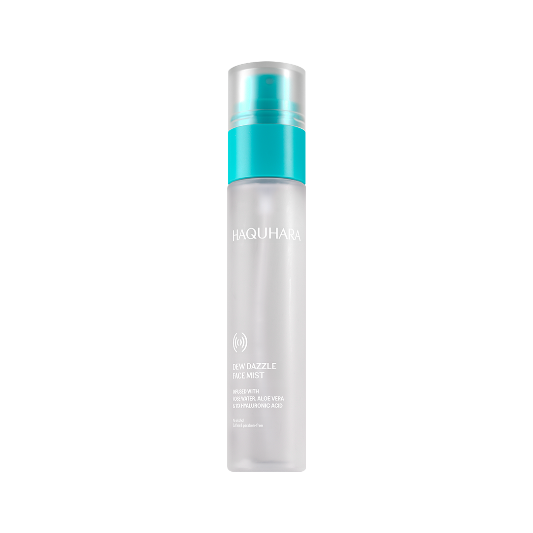 Haquhara Dew Dazzle Face Mist / Face Mist Makeup Skin Preparation Ultra Hydration / Face Mist Skin Care Booster