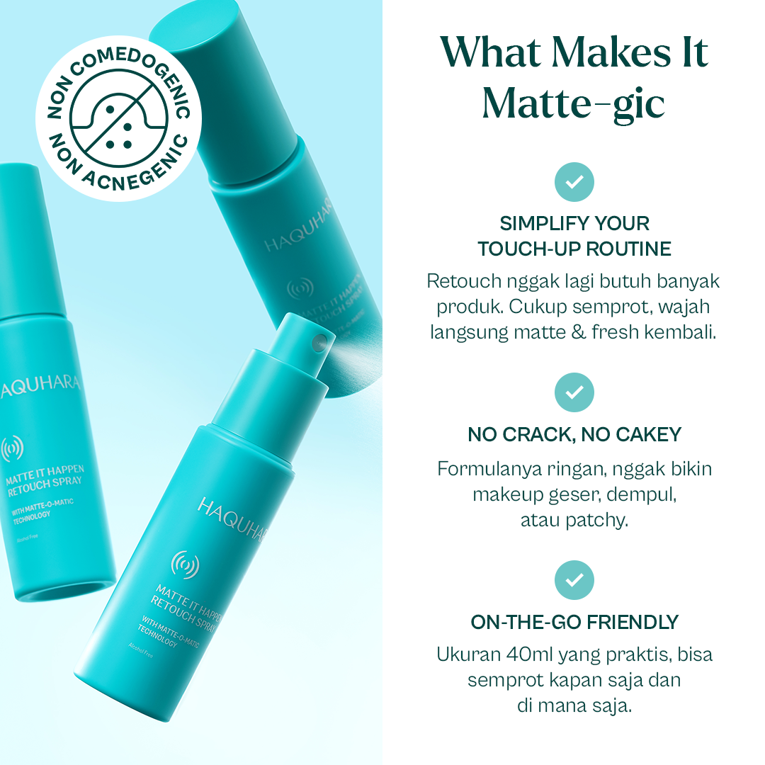 Haquhara Matte It Happen Retouch Spray