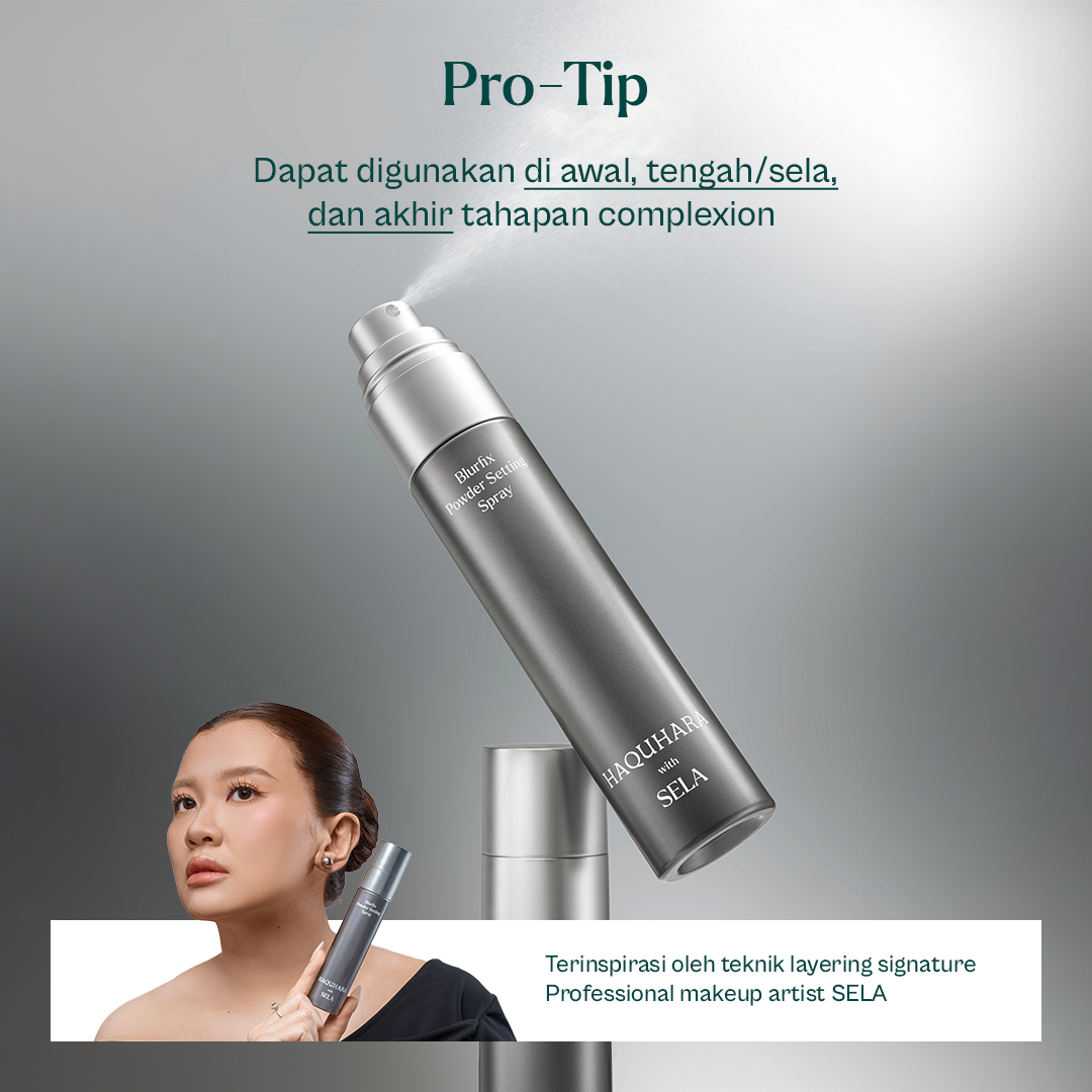 Haquhara Blurfix Powder Setting Spray with Sela