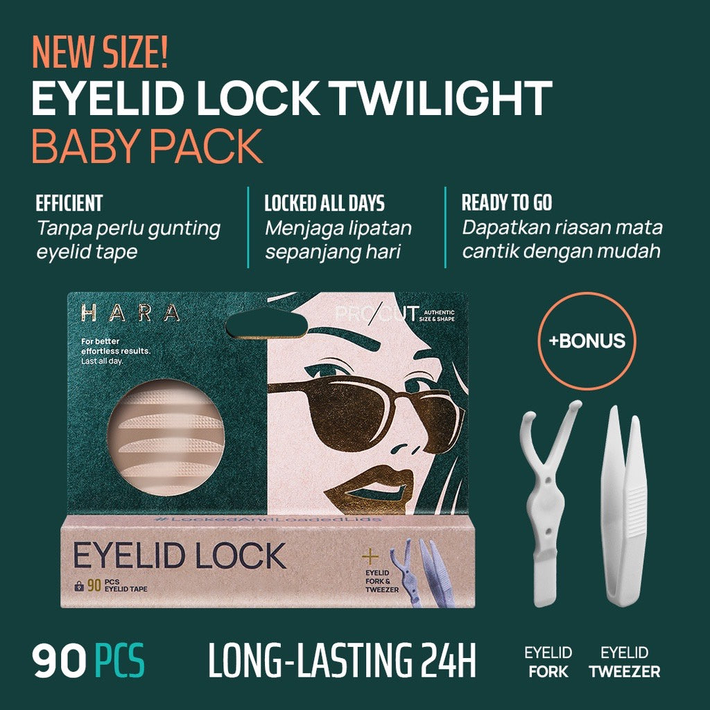 [BUNDLING ALL SIZE] Eyelid Lock Baby Pack (Ultra, Twilight, Expert Slim, Regular Slim)