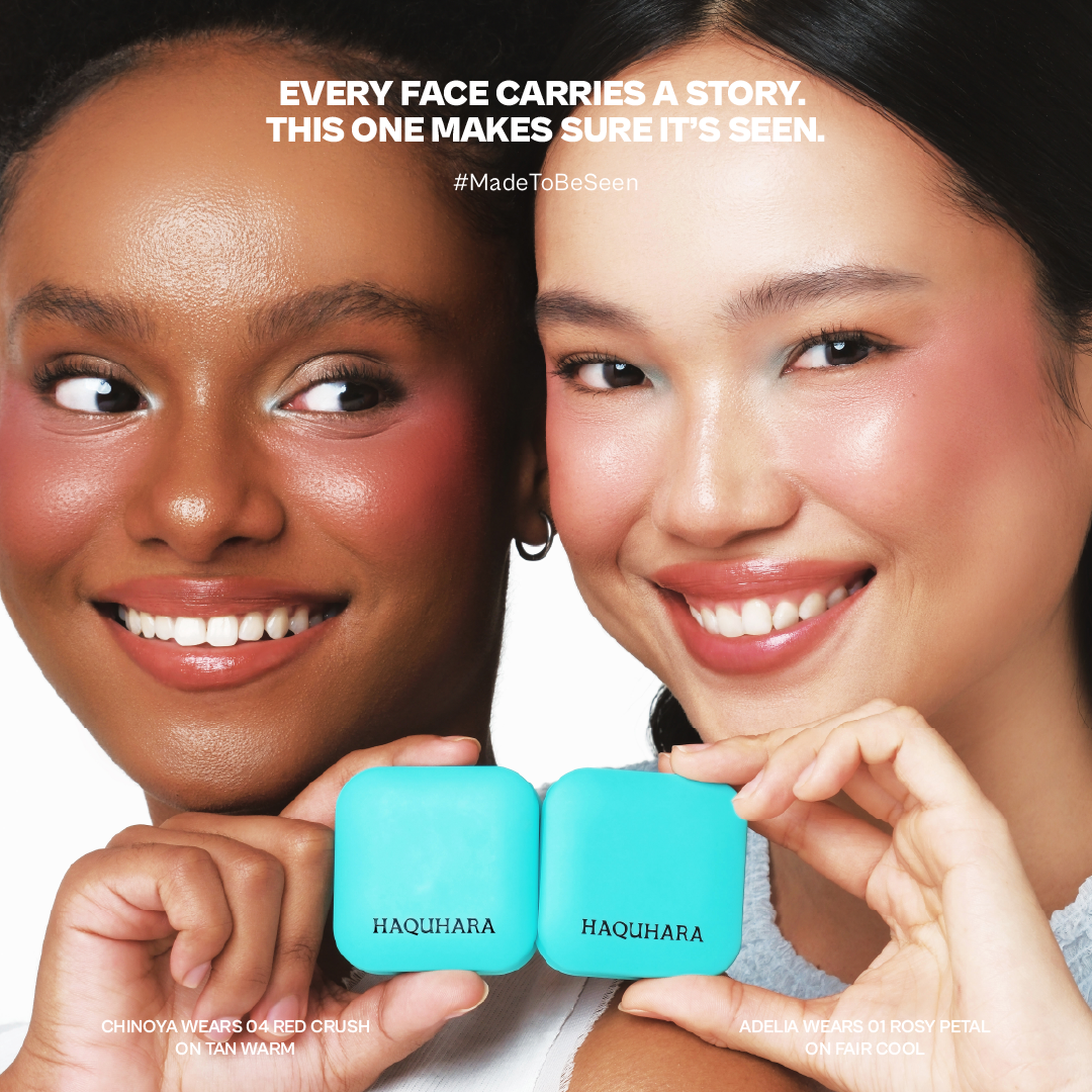 [BUNDLE] Haquhara Perfect Seamless Blush - 1pc Blushy Intense Cream Blush + 1pc Moonspire Blush On / Cream Blush + Powder Blush
