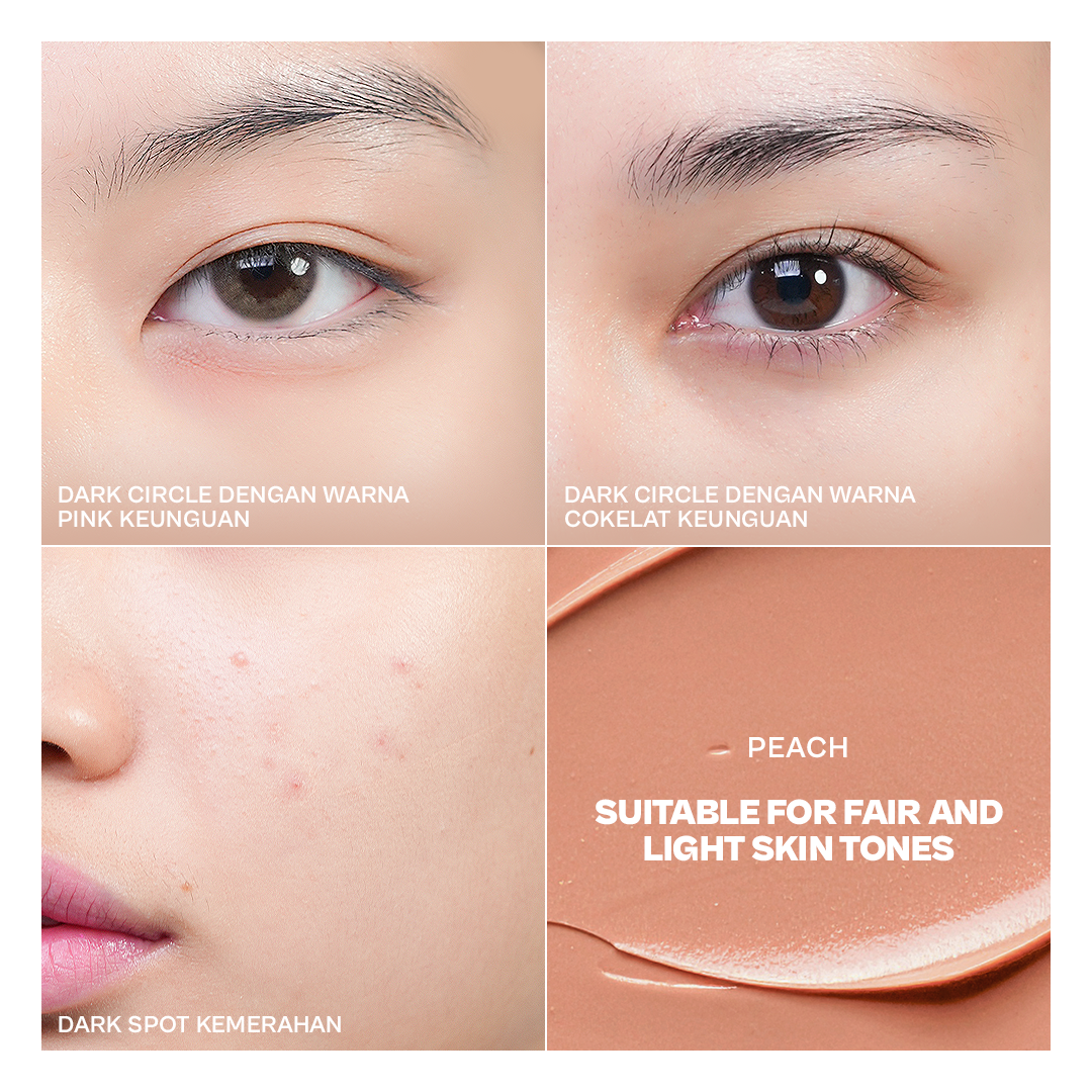 Haquhara Dark Away Creamy Blend Color Corrector / Corrector Concealer / Corrector Orange / Corrector Peach