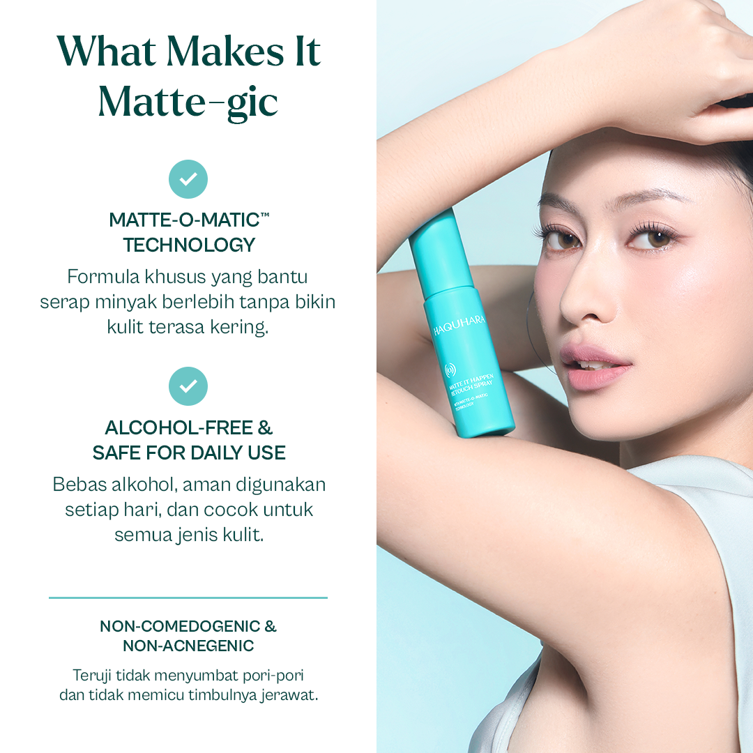 Haquhara Matte It Happen Retouch Spray