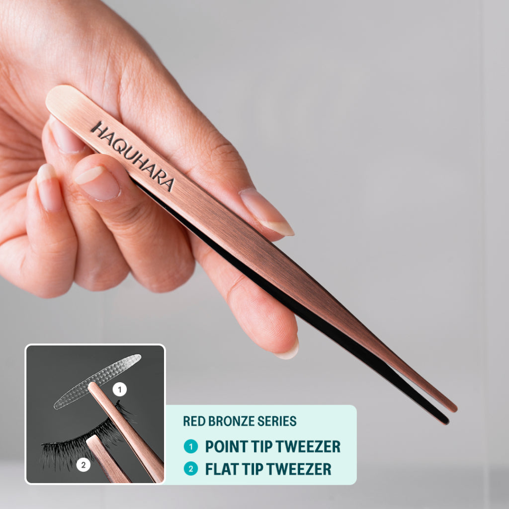 Haquhara Point Tip Tweezer Pinset Bulu Mata Runcing